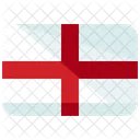 Inglaterra Bandera Pais Icono