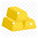 Ingots Gold Bricks Billion Icon