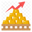 Ingots Gold Bricks Billion Icon