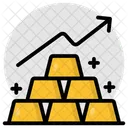 Ingots Gold Bricks Billion Icon