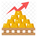 Ingots Gold Bricks Billion Icon