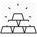 Ingots Money Cash Icon