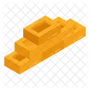 Ingots Gold Bricks Billion Icon