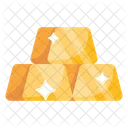 Gold Bars Ingots Gold Ingots Icon