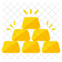 Ingots Gold Bricks Billion Icon