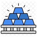 Ingots Gold Bricks Billion Icon