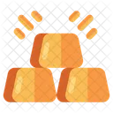 Ingots Gold Bricks Billion Icon
