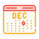 Contabilidad Ingresos Calendario Icono