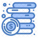 Finanzas Ingresos Dinero Icon