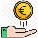 Ingresos en euros  Icono