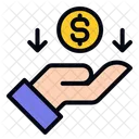 Dinero Ingresos Finanzas Icono