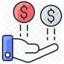 Ingresos Pasivos Dinero Ingresos Icono