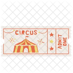 Ingresso de circo  Ícone