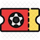 Ingresso De Futebol Ingresso Cupom Icon