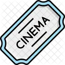 Ingressos de cinema  Ícone