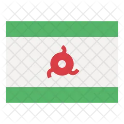 Ingushetia Flag Icon