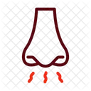 Inhale Breathing Respiratory Icon