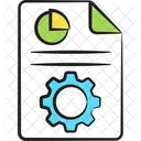 Inhaltsanalyse Suchinhalt Dokument Icon