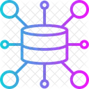 Netzwerk zur Inhaltsbereitstellung  Symbol