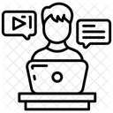 Inhaltsersteller Kunstler Biograf Symbol