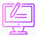Content Ersteller Marketing Blogger Symbol