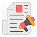 Inhaltsvermarktung  Symbol