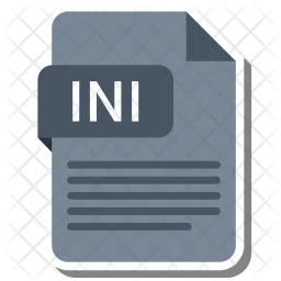 Ini file  Icon