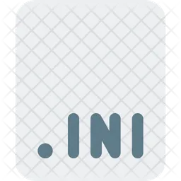 Ini File  Icon