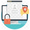 Web Seguridad Cibernetica Icon