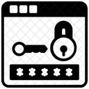 Inicio de sesión de seguridad  Icono