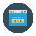 Inicio De Sesion En El Sitio Web Contrasena Desbloqueo Icono