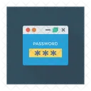 Inicio De Sesion En El Sitio Web Contrasena Desbloqueo Icono