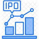 Initial Public Offering Financial Growth Icon