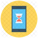 Initializing Screen Hourglass Egg Timer Icon
