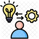 Initiative Developer Idea Icon