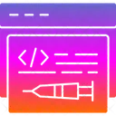 Injecao De Codigo Bug Codigo Ícone