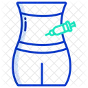Injeção de fertilização in vitro  Ícone