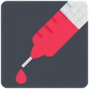 Medical Healthcare Injection Icon
