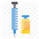 Injection Injection Bottle Medicine Icon