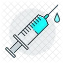 Injection Vaccine Injecting Icon