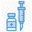 Injection Vaccine Medcal Icon