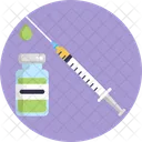 Injection Vaccine Immunization Icon