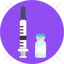 Injection Vaccine Immunization Icon