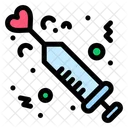 Drug Heart Injection Icon