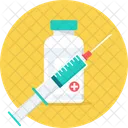 Injection Vaccination Syringe Icon