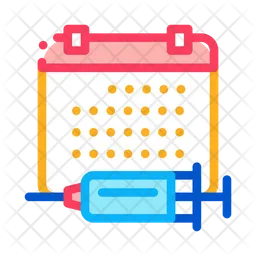 Injection Schedule  Icon