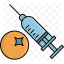 Injection With Vaccine Injecting Injection Icon