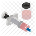 Injektion Spritze Immunisierung Symbol