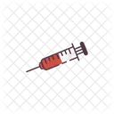 Injektion Spritze Impfstoff Symbol