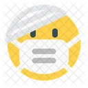 Injured Emoji With Face Mask Emoji Icon